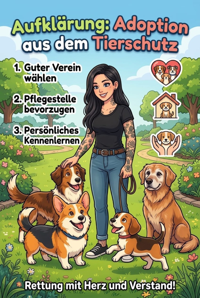 Aufklärung: Adoption aus dem Tierschutz